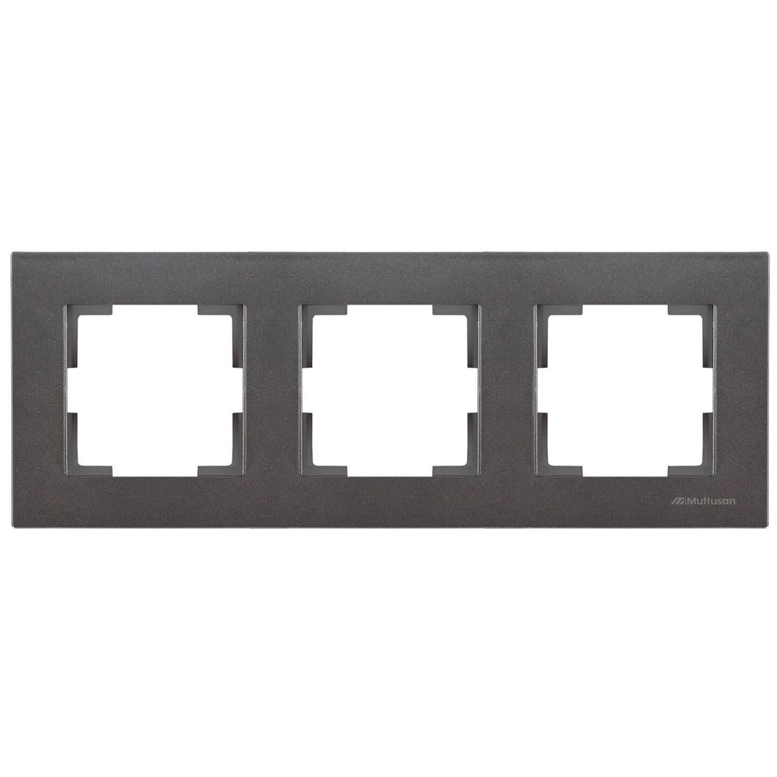 MUTLUSAN RİTA 3LÜ YATAY ÇEVÇEVE FÜME